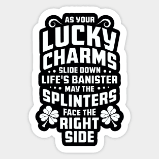 Irish Prayer - Luck of The Irish 2 - Funny Sticker